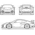 68ff50de4cd124a99fafc494146f7cea_display_large.jpg Porsche GT2 RS1 2017 (Laser Cut)