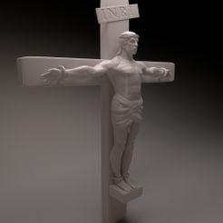 jesus-54.jpg Fichier OBJ Jésus-Christ・Modèle pour imprimante 3D à télécharger