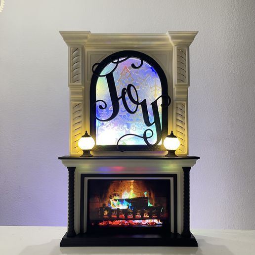 Fireplace Phone Holder