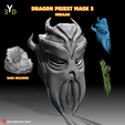 6.png Skyrim Dragon Priest Mask Collection - Epic Replicas for FDM Printing