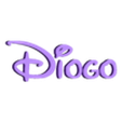 diogo.stl 50 Names with Disney letters