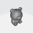 5.png Urso de peluche - modelo 3d