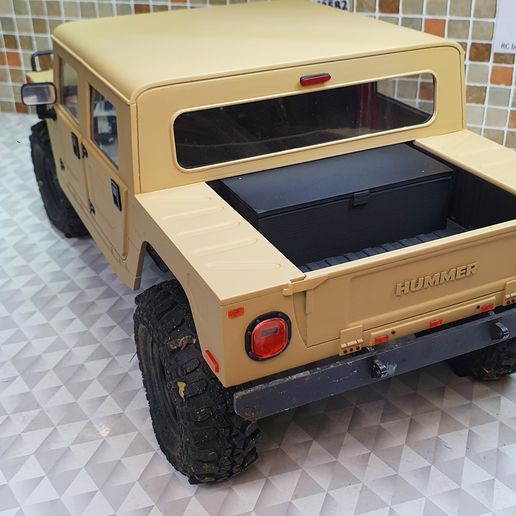 💭 1:10 Hummer H1 for trx4 324mm・3D Print with the bambulab p1s