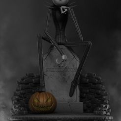 r1.jpg STL file Jack Skellington・3D printer model to download