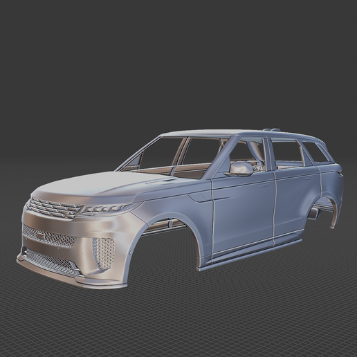 Land Rover Range Rover Sport SV 2024 Body Ready for 3D Printing