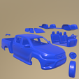 d16_006.png Toyota Hilux Double Cab Revo 2018 PRINTABLE CAR IN SEPARATE PARTS