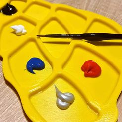 WhatsApp-Image-2023-01-09-at-20.15.27.jpg STL file Snail shell painting palette・3D printing template to download