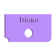 16mm.stl メートル法用半径ゲージセット