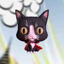 1.png Файл OBJ Funko SuperCat・Модель для загрузки и печати в формате 3D