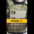 IP11.png IPHONE 11 PALS Armor Plate Carrier Phone Molle Mount