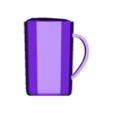 VASO.obj GLASS 3D MODEL - 3D PRINTING - OBJ - FBX - 3D PROJECT CREATE AND GAME READY