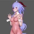 8.jpg GANYU BUNNY GENSHIN IMPACT CUTE SEXY GIRL GAME CHARACTER ANIME 3D PRINT