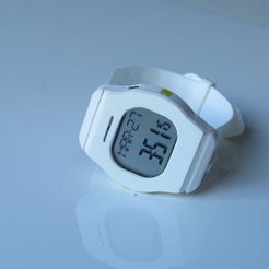 IMG_1071.jpg Free STL file Heart Rate Watch・3D printer model to download