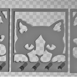 Captura-de-Ecrã-41.png Fichier 3D Porte-clés Cat 2d Art・Modèle à télécharger et à imprimer en 3D