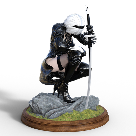 Automata 2B YoRHa No.2 - Something's Missing - 3D model önizlemesi