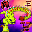 Img23.png Oogie Boogie Dragon MultiColor Flexi Print-In-Place + figure