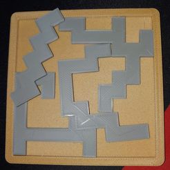 1116200406~2.jpg Free STL file Packing Puzzle of Sticks・3D printable model to download