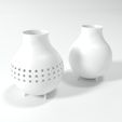 1.jpg Designer Spherical Vase for 3D printing