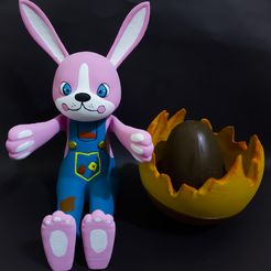 20230408_220325.jpg Archivo STL Easter Bunny! (NO SUPPORTS)・Plan de impresión en 3D para descargar