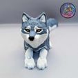 485186518_28901316299517004_2893584400514124837_n.jpg Flexi Wolf, Print-in-place, Articulated wolf