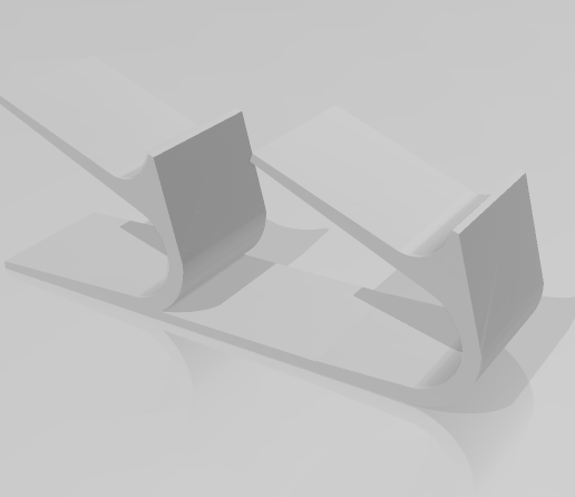 Easy Print / Support compatible 2x manettes ps5 3D model