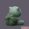 HalloweenBulbasaur02.jpg POKEMON - HALLOWEEN HORROR BULBASAUR (EASY PRINT NO SUPPORT)