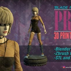BLADE RUNNER? CAargcn& @ 2 hd ou wa ( ' y) &Q } ©& > At | { r 7a | ee mae F rt 7 a : = A ab a , i nee A as a a, la ° a eA | - \ eee ore \/ ; F -Zhrush file MAD le ee BS SU IT = © saturnstudioo0o ‘f) @saturnSTUDIO Pris Blade Runner 3D PRIINT MODEL