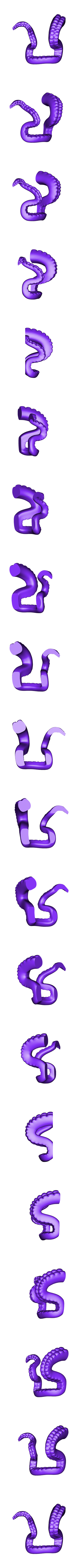 OcotoArm-v3-Old-Tighter.stl Octopus Stand Version Three