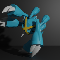 M-Metagross.png Fichier STL Modèle d'impression 3D du pokémon Mega Metagross・Design pour impression 3D à télécharger