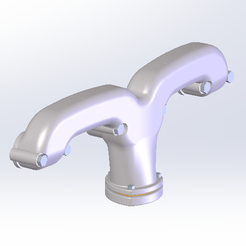 SBC-Ramhorn-Exhaust.png 1/24 Scale Chevy SBC Ramhorn Exhaust Manifold