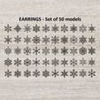 Screenshot-2023-04-04-144954.png Snowflake Earrings - SET OF 50 MODELS