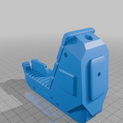 GI Joe 1:18/3.75&quot; Scale One-Seat Helicopter 3D model