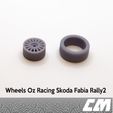 18-oz-fabia-5.jpg Rally Wheels 1/43 Oz Racing Skoda Fabia Rally2 Ixo