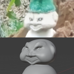 new-ELF-head-comparison.png STL file Accurate "This was you as a baby" Mestre Ensinador elf puppet head only・3D printer model to download, KevinTheCreator