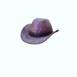 0K_00012.jpg HAT 3D MODEL - Top Hat DENIM RIBBON CLOTHING DRESS COWBOY HAT WESTERN