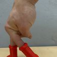 ASTROMAN MSCHF FULL SCALE 1:1 AND MINI TOE BOOTS