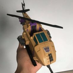 121632670_758297874733163_1150554261341311768_n.jpeg Файл STL Transformers G1 Skyhopper helicopter mode rotor replacement・Идея 3D-печати для скачивания