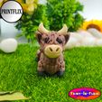 b.jpg CUTE FLEXI TINY HIGHLAND COW
