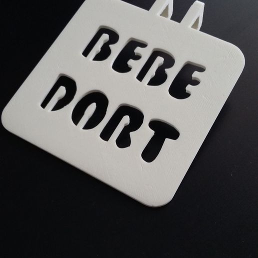 20170513_190623.jpg "Baby sleeping" sign