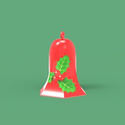 Bell.69.jpg Download free STL file Christmas Bell • 3D printer design, maestrobee