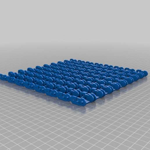 Chain Links and Covers x 72 3D model