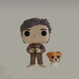 Render-Stanley-Y-milo.png Funko Pop Stanley Ipkiss & Milo The Mask 1995 (The Mask)