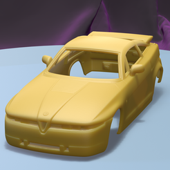 a006.png Fichier STL ALFA ROMEO SZ 1989 (1/24) carrosserie imprimable・Idée pour impression 3D à télécharger