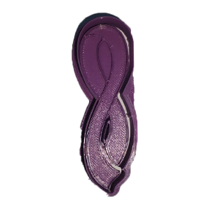 Cancer Awareness cookie cutters 3D model