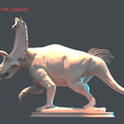 tbrender_007.png Pentaceratops sternbergii - Statue for 3D printing