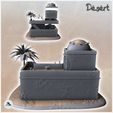 3.jpg Desert house with dome on roof and flat roof (9) - Canyon Sandy Landscape 28mm 15mm RPG DND Nomad Desertland African