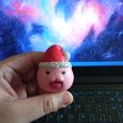IMG_20221211_162730.jpg Santa poring Ornament (ragnarok online)