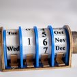 DSC_4390.jpg Free 3D file Game of Thrones Desk Calendar・3D printer model to download