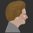 34.jpg Margaret Thatcher bust ready for full color 3D printing