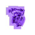 _axe 01.stl Space dwarf warrior from celtic tribes - Close combat and heavy weapons [presupported]